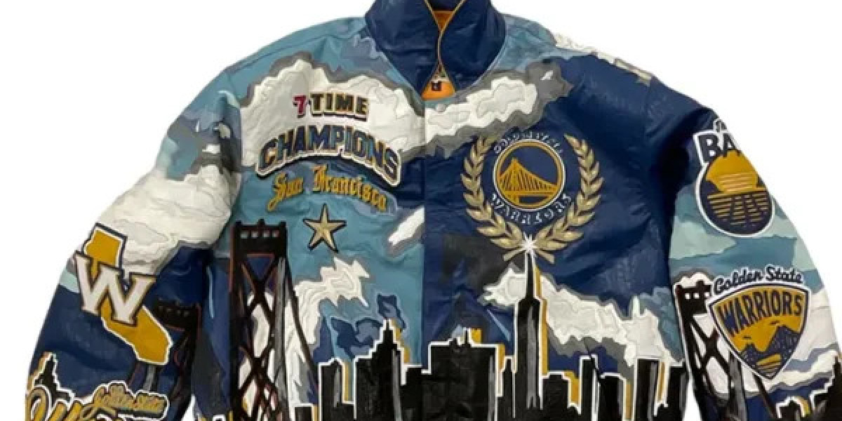 Championship Golden State Leather Warriors Leather Jacket